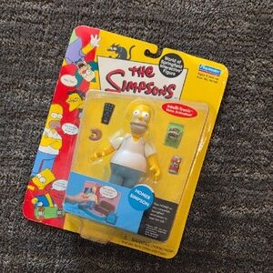 The Simpsons Homer Simpson Action Figure by Playmates - Yellow